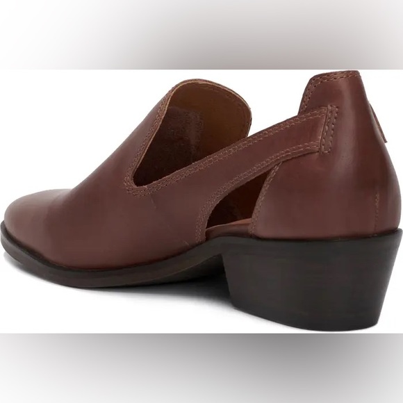 New! Lucky Brand Saddle  Myndo Leather Mules with Back Buckle Strap. Size 7.5 - Picture 12 of 15